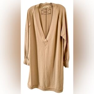 We The Free Chelsea V Neck Tunic In Muscavado